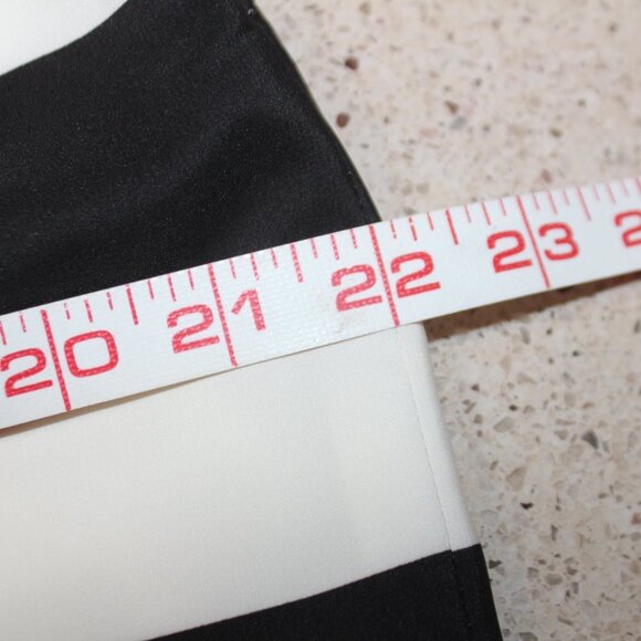 Vince Camuto Black and White Split Long Skirt - Picture 13 of 16